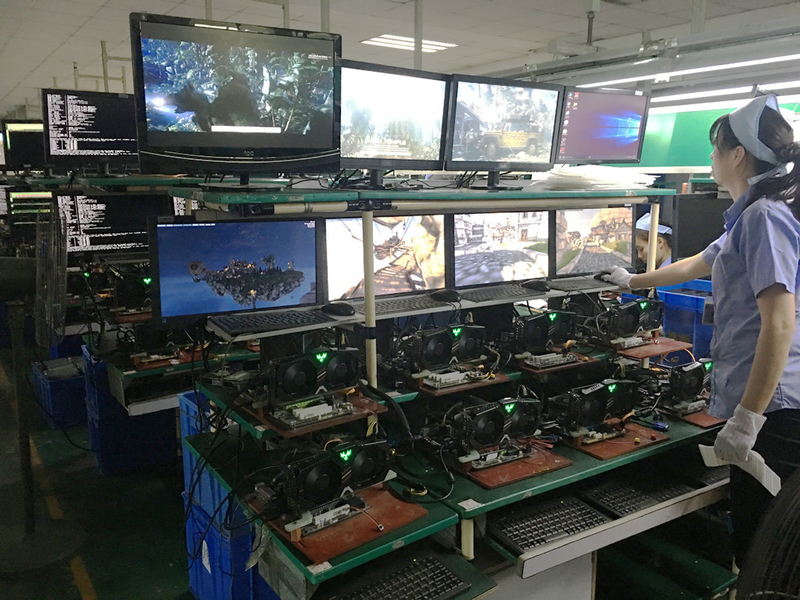Shenzhen Tengyatong Electronic Co., Ltd. উত্পাদক উত্পাদন লাইন