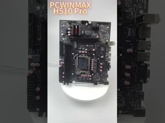 PCWINMAX মূল H510 প্রো এলজিএ 1200 10th/11th জেনারেশন মাইক্রো-এটিএক্স ডিডিআর 4 একক এম 2 গেমিং মাদারবোর্ড