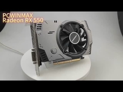 PCWINMAX Radeon RX 550 4GB DDR5 128-বিট গ্রাফিক্স কার্ড