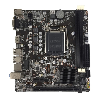 PCWINMAX LGA1155 Motherboard H61 Micro ATX DDR3 Mainboard for 2rd 3th Generation Core i7 i5 i3