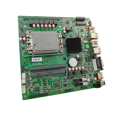 PCWINMAX Mini ITX H610 LGA 1700 DDR4 Motherboard Industrial Compact Mainboard