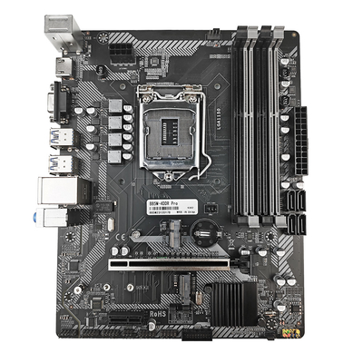 PCWINMAX Socket LGA 1150 B85 four Channel DDR3 Slot Micro ATX Desktop Computer Custom PC Motherboard