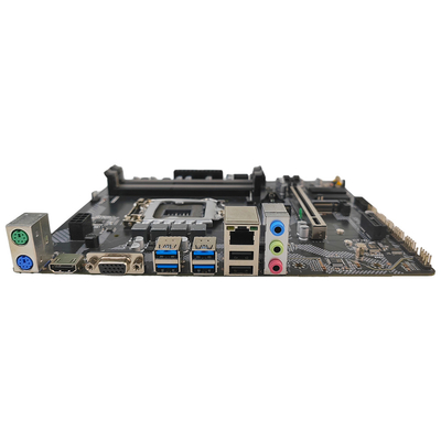 PCWINMAX Socket LGA 1150 B85 four Channel DDR3 Slot Micro ATX Desktop Computer Custom PC Motherboard