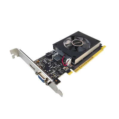 PCWINMAX Original GeForce GT 710 2GB GDDR3 64-bit Low Profile GPU, Single Fan Graphics Card for Multi Display & Desktop PC, OEM ODM Wholesale
