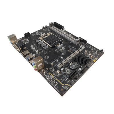 PCWINMAX H510-Plus LGA 1200 10th/11th Gen Micro-ATX DDR4 Single M.2 VGA HD DP Output Mainboard