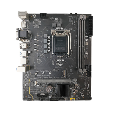 PCWINMAX H510-Plus LGA 1200 10th/11th Gen Micro-ATX DDR4 Single M.2 VGA HD DP Output Mainboard