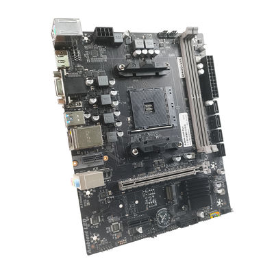 PCWINMAX B450M AM4 MicroATX DDR4 M.2 B450 চিপসেট VGA HD DP মাদারবোর্ড ডেস্কটপের জন্য