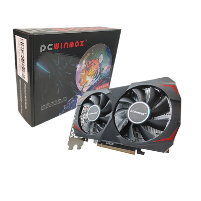 PCWINMAX RX 580 গ্রাফিক্স কার্ড 2048SP 8G GDDR5 256 বিট পিসি গেমিং ভিডিও কার্ড HD DP DVI আউটপুট ডেস্কটপের জন্য RX580