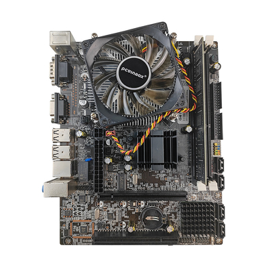 PCWINMAX অরিজিনাল G41 LGA775 মাদারবোর্ড + 4GB DDR3 RAM + E5 CPU +ফ্যান মাদারবোর্ড কম্বো