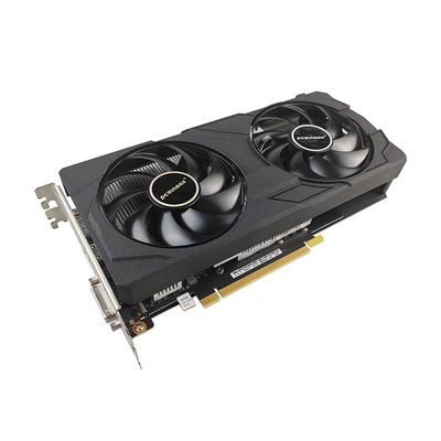PCWINMAX গ্রাফিক্স কার্ড Geforce RTX 2060 6GB GDDR6 192Bit 1680MHz ডুয়াল-ফ্যান গেমিং GPU এর সাথে ডেস্কটপ পিসির জন্য HD/DP/DVI