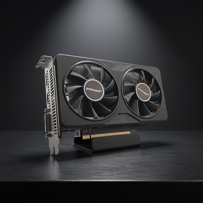 PCWINMAX RX 590 2048SP 8GB GDDR5 256Bit হাই-পারফরমেন্স গেমিং গ্রাফিক্স কার্ড DP/HD/DVI আউটপুট 6Pin পাওয়ার সাথে উৎসাহী ডেস্কটপ বিল্ডের জন্য